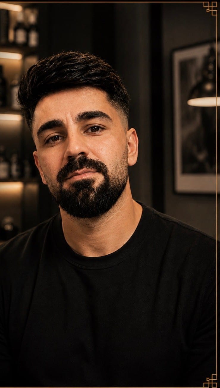 Massoud, professional barber at ROJ Haircut