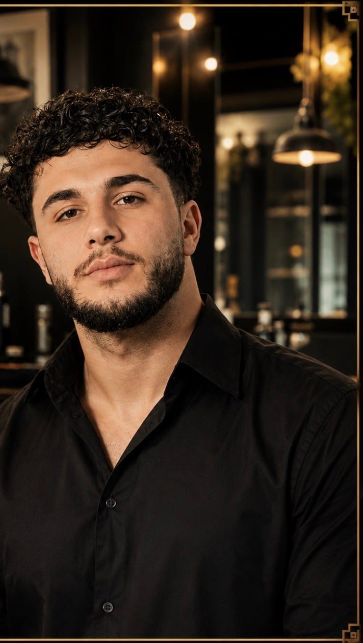 Najm, manager and barber at ROJ Haircut
